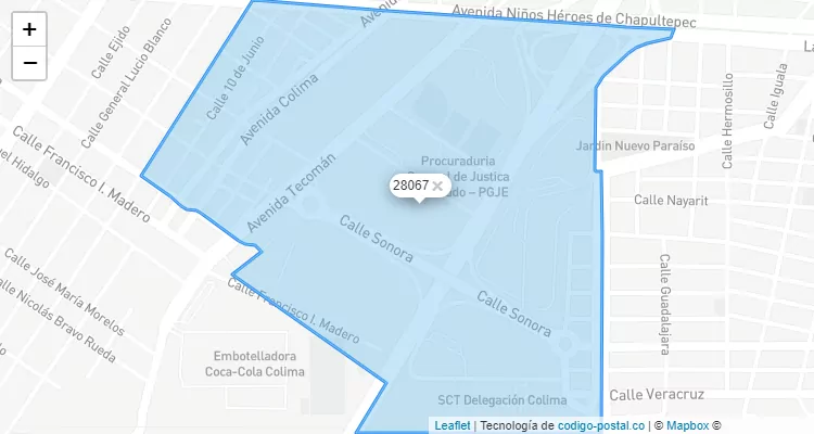 28067 ZIP Code - México