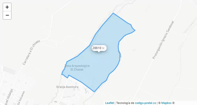 Código Postal 28610 - México