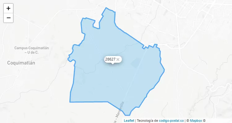 Código Postal 28627 - México