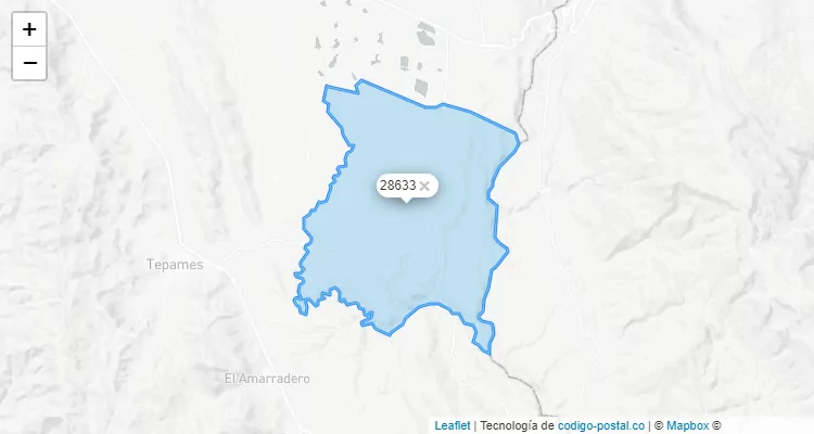 Código Postal 28633 - México