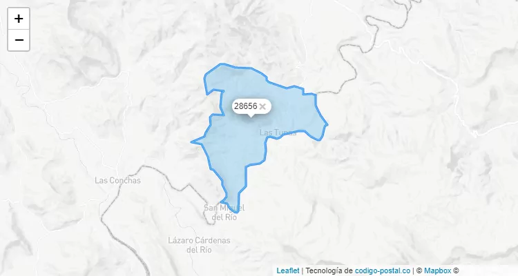 Código Postal 28656 - México