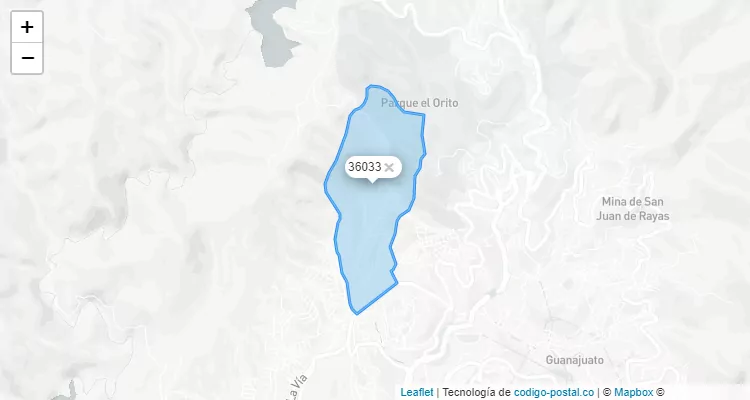 Código Postal Colonia Arroyo del Pirúl, Guanajuato - Guanajuato