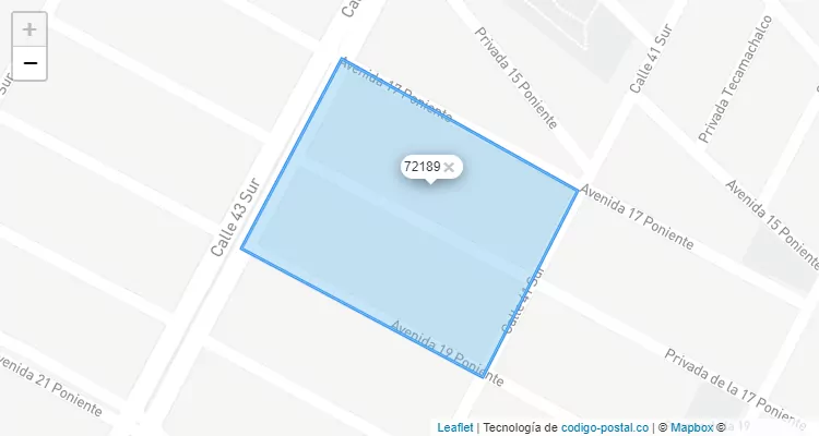 72189 ZIP Code - México