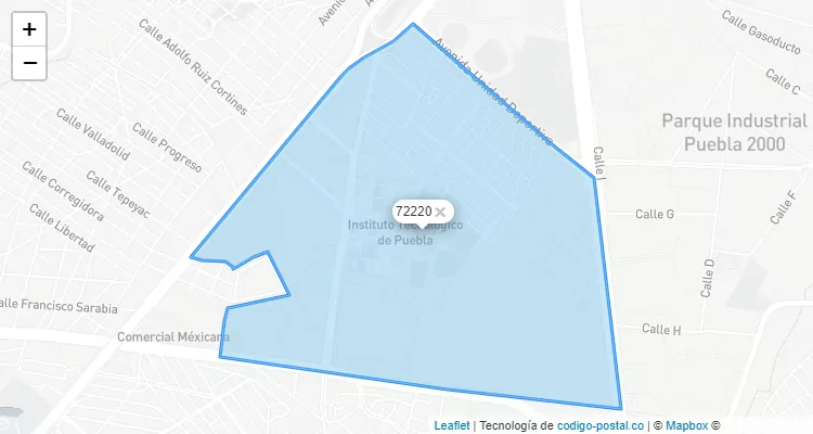 72220 ZIP Code - México