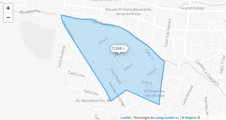 72359 ZIP Code - México
