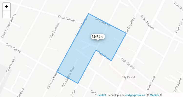 72478 ZIP Code - México