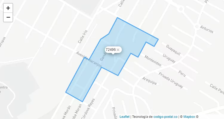 72496 ZIP Code - México