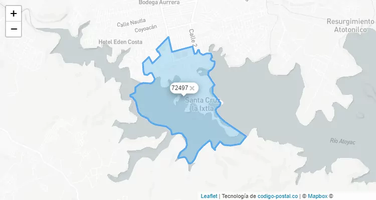 Código Postal 72497 - México