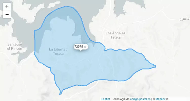 72975 ZIP Code - México