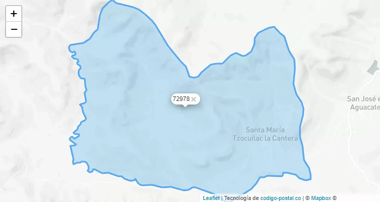 72978 ZIP Code - México