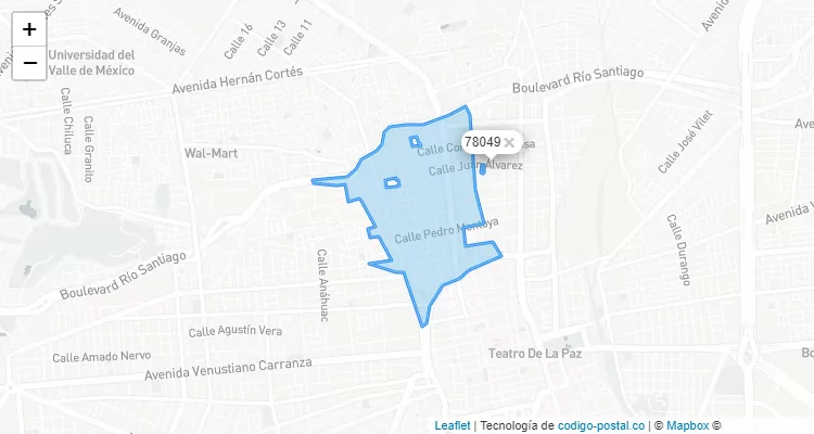 Código Postal 78049 - México