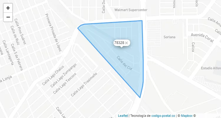 78328 ZIP Code - México