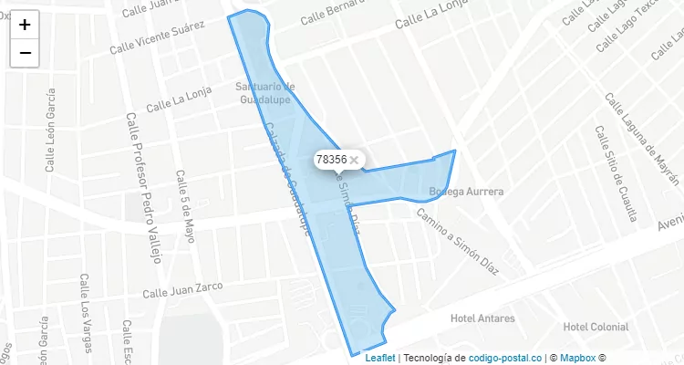 Código Postal 78356 - México