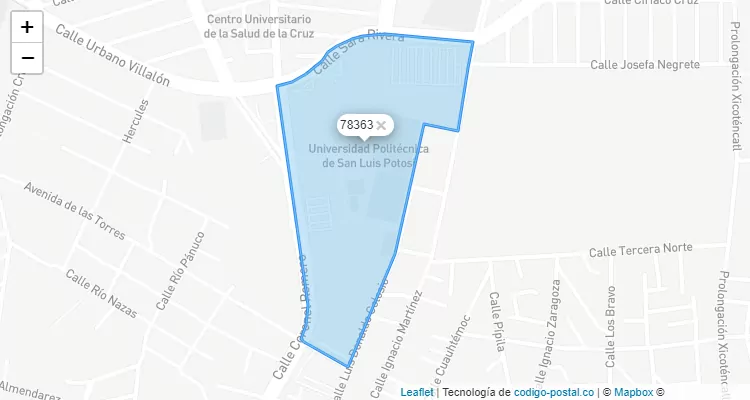 Código Postal 78363 - México