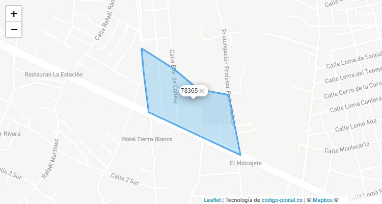 Código Postal 78365 - México
