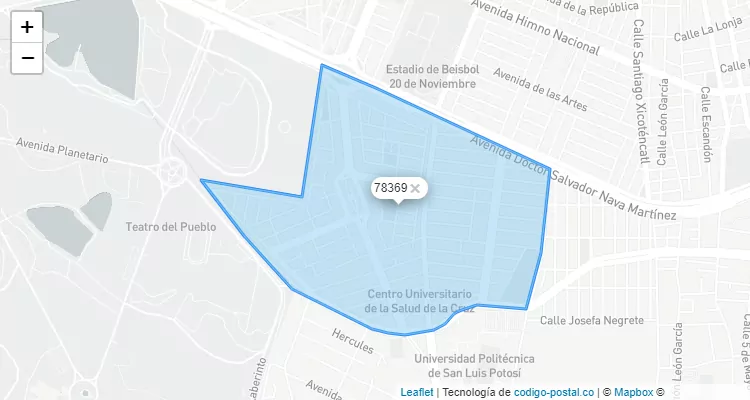 Código Postal 78369 - México