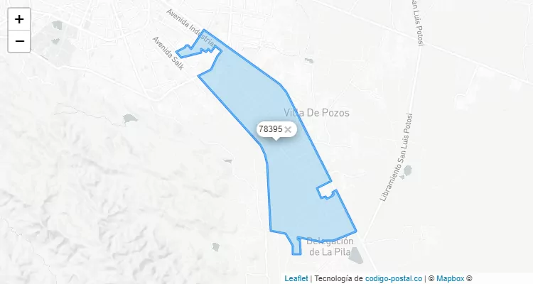 Código Postal 78395 - México