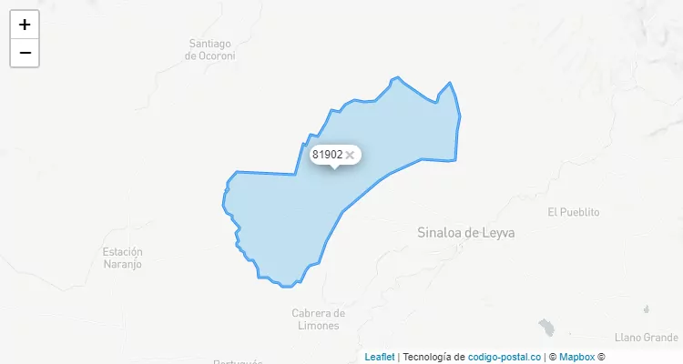 Código Postal 81902 - México