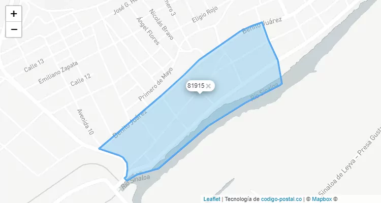 Código Postal 81915 - México