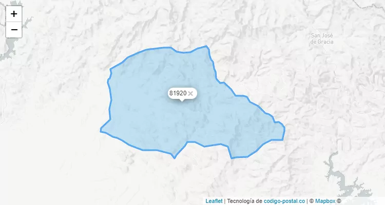 Código Postal Ranchería Agua Caliente de Cebada, Sinaloa - Sinaloa