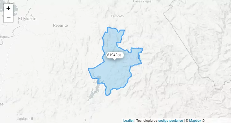 Código Postal 81943 - México