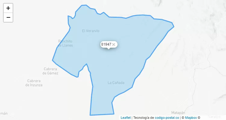 Código Postal 81947 - México
