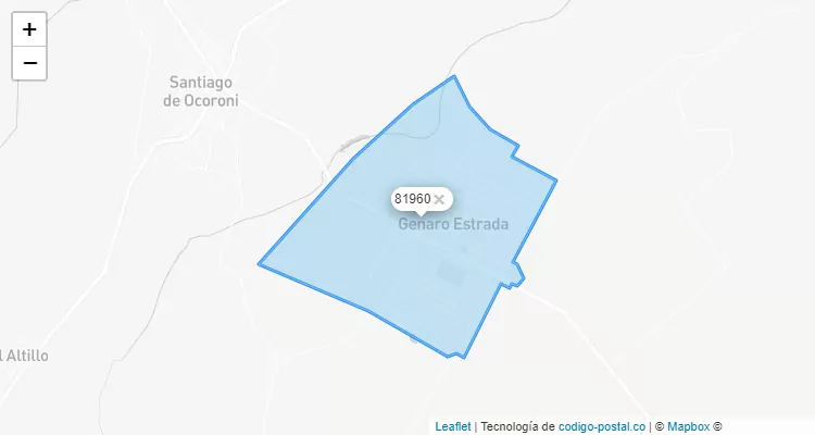 Código Postal Ejido La Playita de Casillas, Sinaloa - Sinaloa