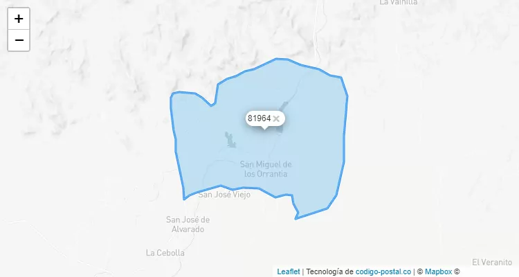 Código Postal 81964 - México