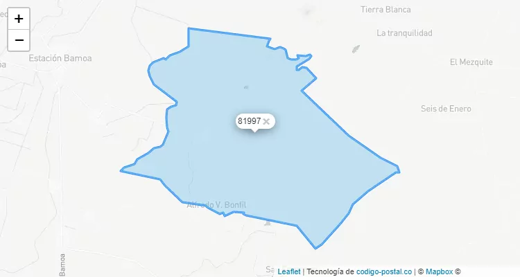 Código Postal Ejido El Coyote, Sinaloa - Sinaloa