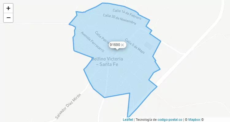 Código Postal 91690 - México