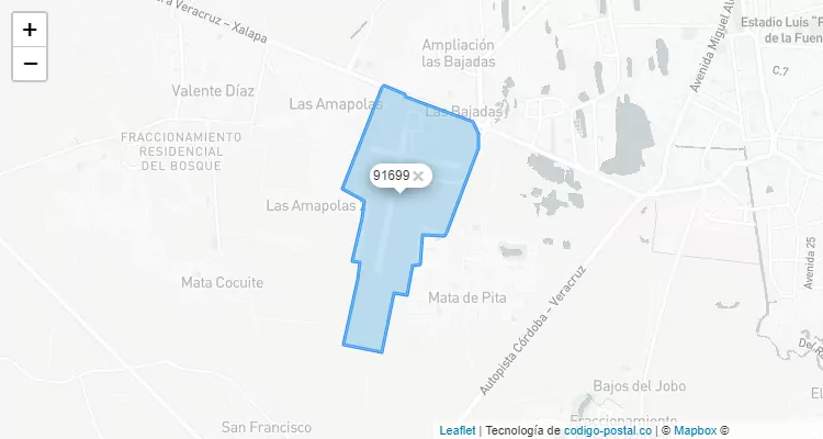 Código Postal 91699 - México