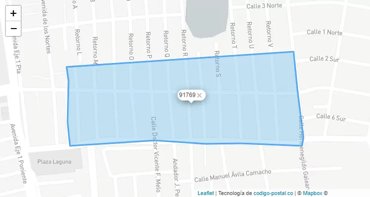 91769 ZIP Code - México