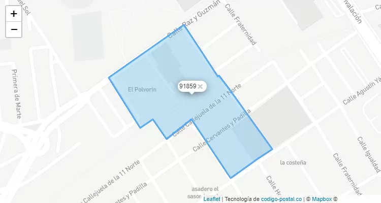 Código Postal Colonia Quinta María, Veracruz - Veracruz