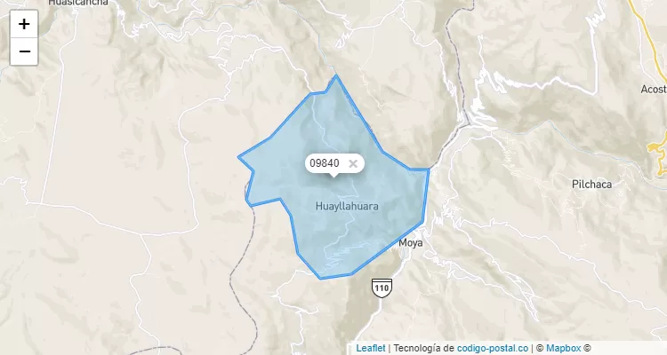 Código Postal de Molino Matipaccana, Huayllahuara/Huancavelica - Perú