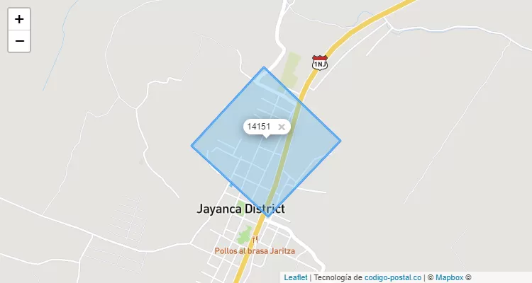 Código Postal de Jayanca, Jayanca/Lambayeque - Perú