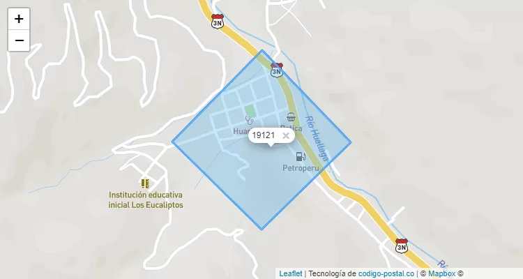 Código Postal 19121 en Perú