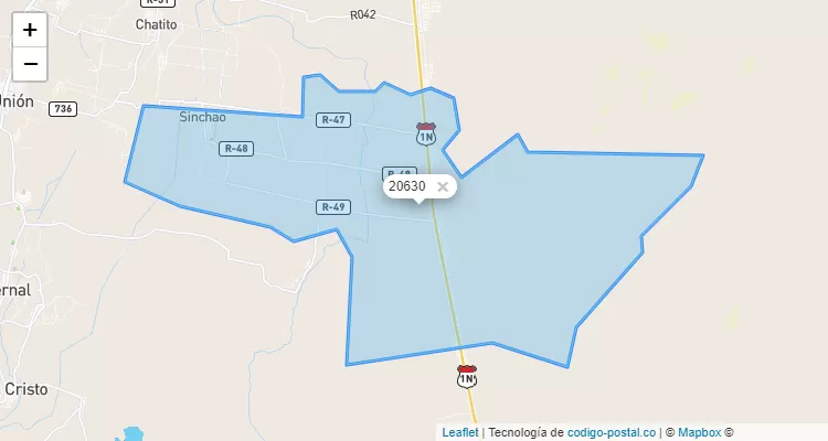 Código Postal 20630 en Perú