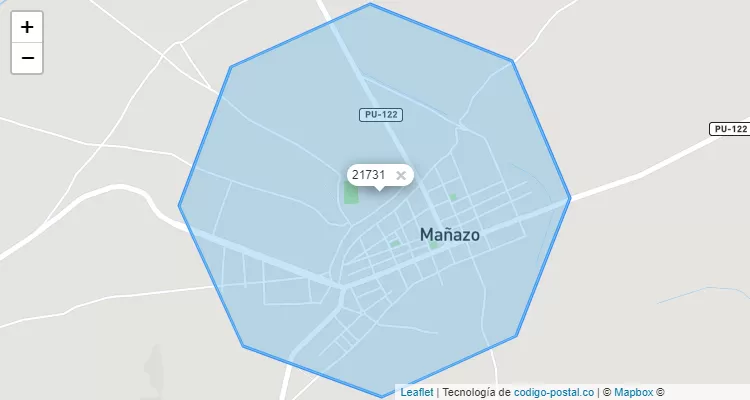 Código Postal de Mañazo, Mañozo/Puno - Perú