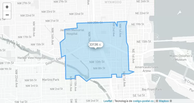 33136 ZIP Code United States